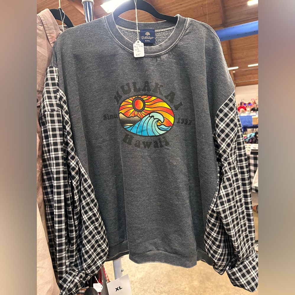 Repurposed shirt. Giving old shirts new life!